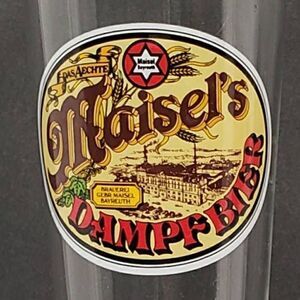 ‎Vintage Maisel's Dampfbier Pilsner Glassware 0.3L Set of 2
